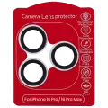 Casper Camera Lens Protector Compatible For iPhone 16 Pro / 16 Pro Max (White Titanium) (Clear)