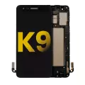 LCD Assembly With Frame Compatible For LG K9 (2018) (Refurbished) (Black)