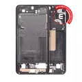 Mid-Frame Housing Compatible For Samsung Galaxy S23 5G (International Version) (Phantom Black)