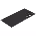 Back Cover Glass With Camera Lens Compatible For Samsung Galaxy S24 Ultra 5G (No Logo) (Aftermarket Plus) (Titanium Violet)