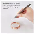 Micro Soldering Straight Ultra-Fine Tip Tweezer (0.15mm) Non-Magnetic ESD Safe (Meta Online)