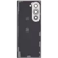 Back Cover Glass With Camera Lens Compatible For Samsung Galaxy Z Fold 6 5G (Aftermarket Plus) (Pink)