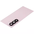 Back Cover Glass With Camera Lens Compatible For Samsung Galaxy Z Fold 6 5G (Aftermarket Plus) (Pink)