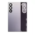 Back Cover Glass With Camera Lens Compatible For Samsung Galaxy Z Fold 6 5G (Aftermarket Plus) (Silver Shadow)