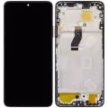 LCD Assembly With Frame Compatible For Huawei Nova 12i (Refurbished) (Black)