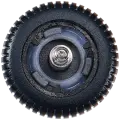 Crown Nut Compatible For Watch Series 7 / 8 / 9 (41MM / 45MM) (GPS Version) (Black)  
