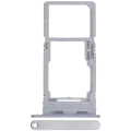 Dual Sim Card Tray Compatible For Samsung Galaxy A16 5G (A166 / 2024) (Premium) (Light Gray)