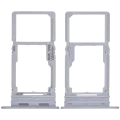 Dual Sim Card Tray Compatible For Samsung Galaxy A16 5G (A166 / 2024) (Premium) (Light Gray)