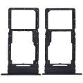 Dual Sim Card Tray Compatible For Samsung Galaxy A16 5G (A166 / 2024) (Premium) (Blue Black)
