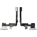 Charging Port Flex Cable Compatible For iPhone 16 Pro (Aftermarket Plus) (White Titanium)