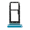 Dual Sim Card Tray Compatible For Motorola Moto E7 Power (XT2097-6 / 2021) (Tahiti Blue)