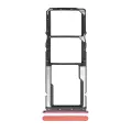 Dual Sim Card Tray Compatible For Xiaomi Redmi 8A (Sunset Red)