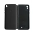 Back cover Glass Compatible For Motorola Moto E6 (XT2005 / 2019) (Genuine OEM) (Starry Black)