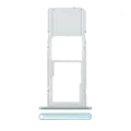 Single Sim Card Tray Compatible For LG K42 (2020) / K52 (2020) (Silver)
