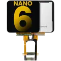 LCD Assembly Compatible For iPod Nano 6 (Black) (Premium)