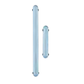 Hard Buttons (Power / Volume) Compatible For Samsung Galaxy Tab S6 Lite 10.4" (P610 / P615) ( 2020) (Angora Blue)