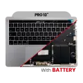 Top Case Assembly With Battery And Keyboard Compatible For MacBook Pro 13" Touch Bar (A1706 / Late 2016 / Mid 2017) (US Keyboard) (Space Gray)