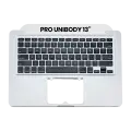 Top Case With Keyboard Compatible For MacBook Unibody 13" (A1278 / Mid 2009 / Mid 2010) (US English) (Used OEM Pull: Grade B) 