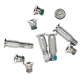 Bottom Case Screws Compatible For MacBook Air 13" Retina (A1932 / Late 2018 / Early 2019 / Mid 2019 / A2179 / Early 2020 / A2337 / Late 2020) (Silver)