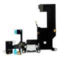 Charging Port Flex Cable Compatible For iPhone 5 (Silver)