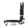 Charging Port Flex Cable Compatible For iPhone 16 (Premium) (Teal)