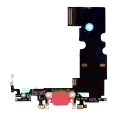 Charging Port Flex Cable Compatible For iPhone 8 (Premium) (Red)