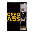 LCD Assembly With Frame Compatible For OPPO A5s (Refurbished) (All Colors)