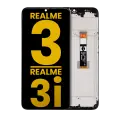 LCD Assembly With Frame Compatible For Realme 3 / 3i (Refurbished) (All Colors)