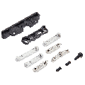 Full Button And Bracket Set Compatible For iPad Pro 11" 5th Gen (2024) / Pro 13" 7th Gen (2024) (11 Piece Set) (Silver)