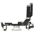 Charging Port Flex Cable Compatible For iPhone 16e (Premium) (White)