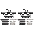 Full Button And Bracket Set Compatible For iPad Pro 11" 5th Gen (2024) / Pro 13" 7th Gen (2024) (11 Piece Set) (Gray)