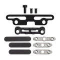 Full Button And Bracket Set Compatible For iPad Pro 11" 5th Gen (2024) / Pro 13" 7th Gen (2024) (11 Piece Set) (Gray)