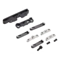 Full Button And Bracket Set Compatible For iPad Pro 11" 5th Gen (2024) / Pro 13" 7th Gen (2024) (11 Piece Set) (Gray)
