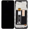 LCD Assembly With Frame Compatible For Boost Mobile Celero 5G (2024) (Refurbished) (All Colors)
