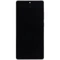 OLED Assembly With Frame Compatible For Samsung Galaxy S25 Ultra 5G (Refurbished) (US & International) (Titanium Jet Black)