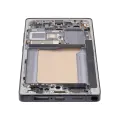OLED Assembly With Frame Compatible For Samsung Galaxy S25 Ultra 5G (Refurbished) (US & International) (Titanium Jet Black)