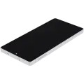OLED Assembly With Frame Compatible For Samsung Galaxy S25 Ultra 5G (Refurbished) (US & International) (Titanium White Silver)