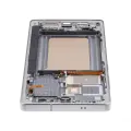 OLED Assembly With Frame Compatible For Samsung Galaxy S25 Ultra 5G (Refurbished) (US & International) (Titanium White Silver)