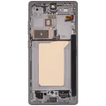 OLED Assembly With Frame Compatible For Samsung Galaxy S25 Ultra 5G (Refurbished) (US & International) (Titanium Pink Gold)