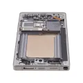 OLED Assembly With Frame Compatible For Samsung Galaxy S25 Ultra 5G (Refurbished) (US & International) (Titanium Pink Gold)