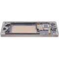 OLED Assembly With Frame Compatible For Samsung Galaxy S25 Ultra 5G (Refurbished) (US & International) (Titanium Pink Gold)