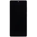 OLED Assembly With Frame Compatible For Samsung Galaxy S25 Ultra 5G (Service Pack )(US & International) (Titanium White Silver)