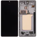 OLED Assembly With Frame Compatible For Samsung Galaxy S25 Ultra 5G (Service Pack )(US & International) (Titanium Pink Gold)