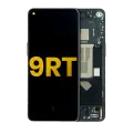 OLED Assembly With Frame Compatible For OnePlus 9RT 5G (Refurbished) (Hacker Black)