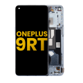 OLED Assembly With Frame Compatible For OnePlus 9RT 5G (Refurbished) (Nano Silver)