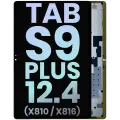 OLED Assembly Without Frame Compatible For Samsung Galaxy Tab S9 Plus 12.4"  (X810 / X816 ) (2023) (Service Pack) (All Colors)