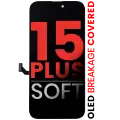 OLED Assembly Compatible For iPhone 15 Plus (Aftermarket Pro: XO7 Soft)