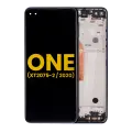 LCD Assembly With Frame Compatible For Motorola One 5G (XT2075-2 / 2020) (Refurbished) (Surfing Blue)
