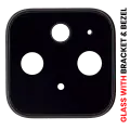 Back Camera Lens With Bracket Compatible For Google Pixel 5 (Aftermarket Plus)