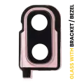 Back Camera Lens With Bracket / Bezel Compatible For Samsung Galaxy Z Flip 4G (F700) / Z Flip 5G (F707) (Thom Browne Edition)